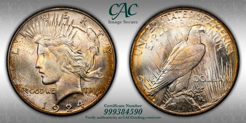 CAC Grading Coin Image Secure