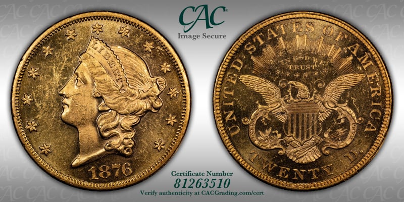 CAC Grading Coin Image Secure