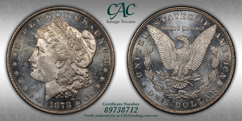CAC Grading Coin Image Secure