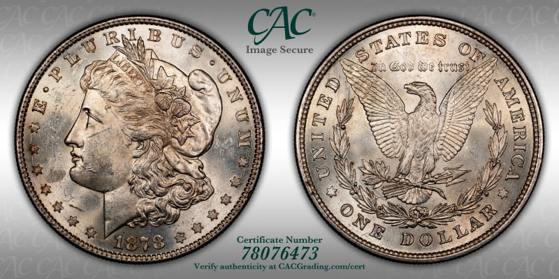 CAC Grading Coin Image Secure
