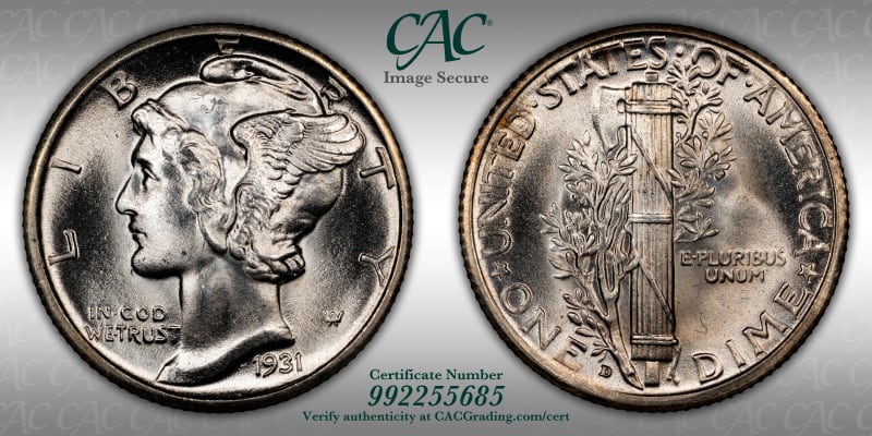 CAC Grading Coin Image Secure