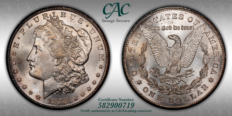 CAC Grading Coin Image Secure