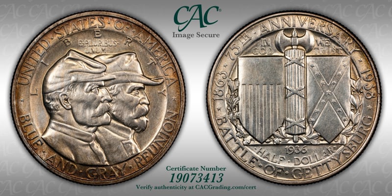 CAC Grading Coin Image Secure