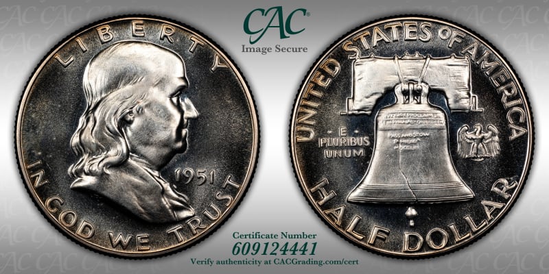 CAC Grading Coin Image Secure