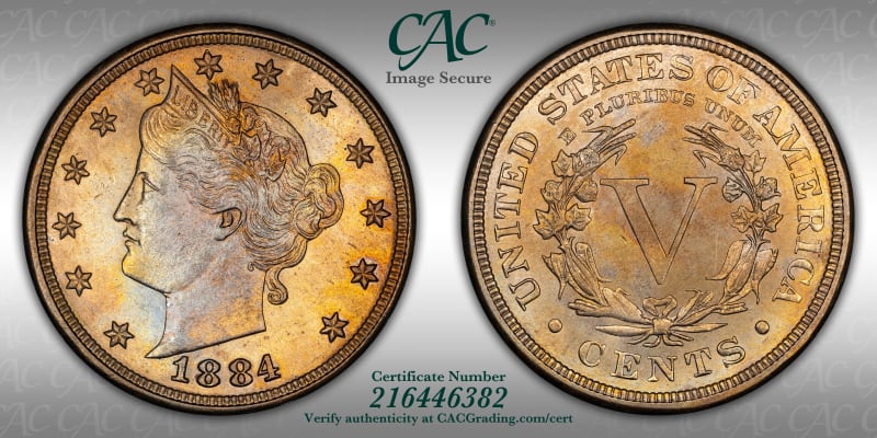 CAC Grading Coin Image Secure