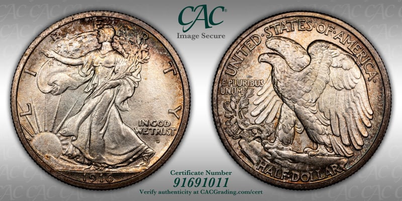 CAC Grading Coin Image Secure