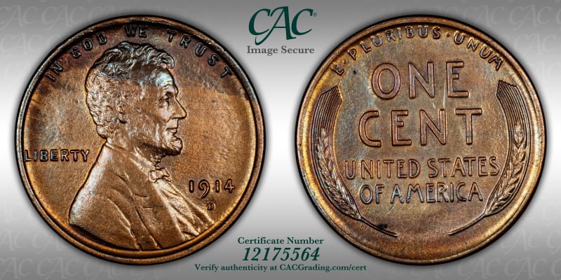 CAC Grading Coin Image Secure