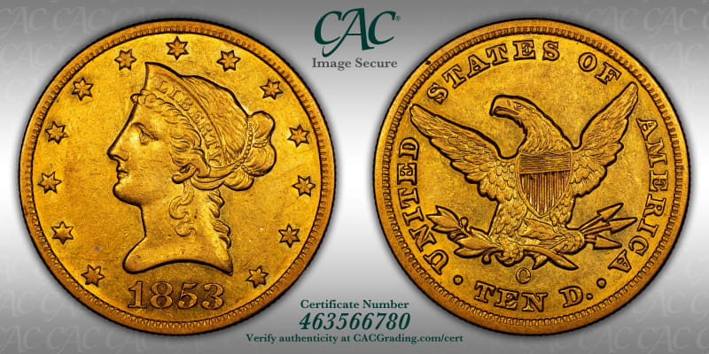 CAC Grading Coin Image Secure