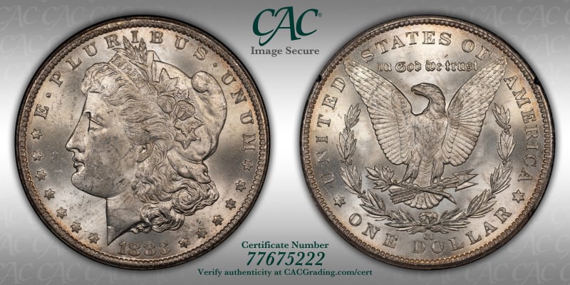 CAC Grading Coin Image Secure