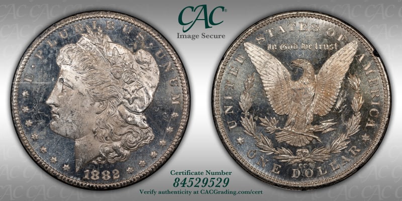 CAC Grading Coin Image Secure