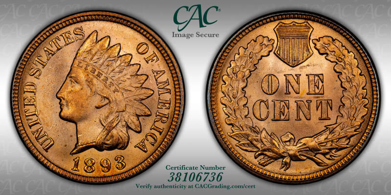 CAC Grading Coin Image Secure