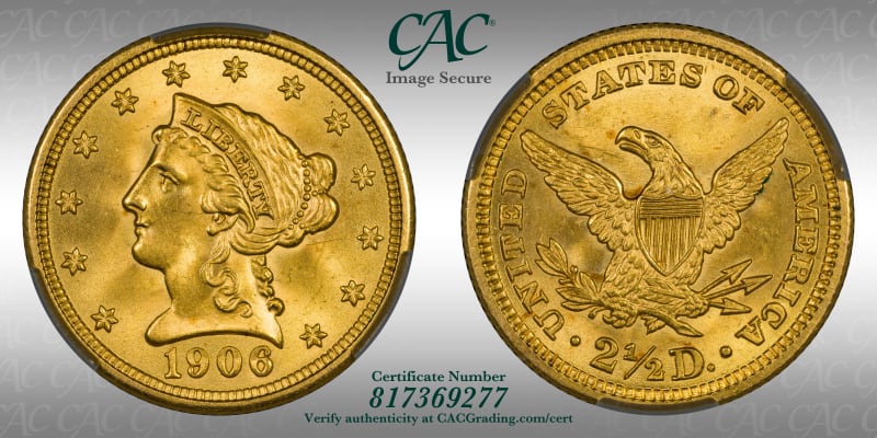CAC Grading Coin Image Secure