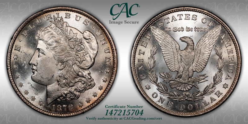 CAC Grading Coin Image Secure