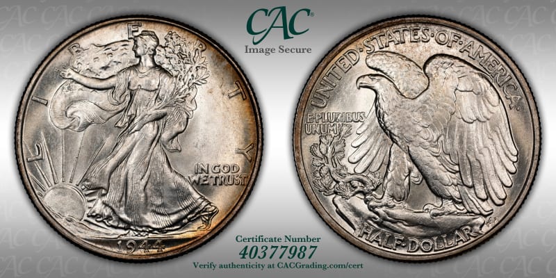 CAC Grading Coin Image Secure