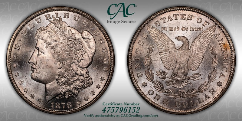 CAC Grading Coin Image Secure