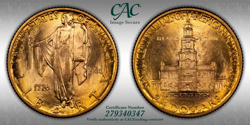 CAC Grading Coin Image Secure