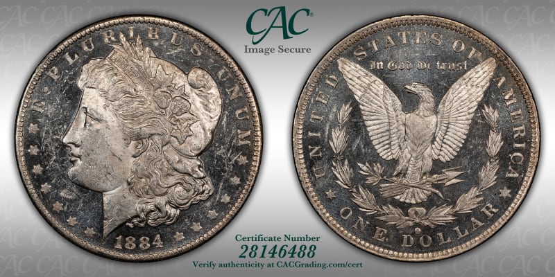 CAC Grading Coin Image Secure