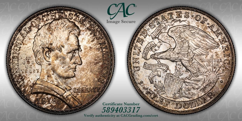 CAC Grading Coin Image Secure