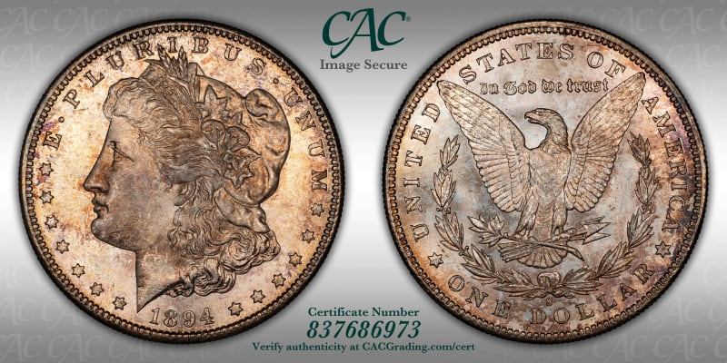 CAC Grading Coin Image Secure