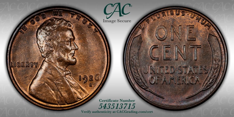 CAC Grading Coin Image Secure