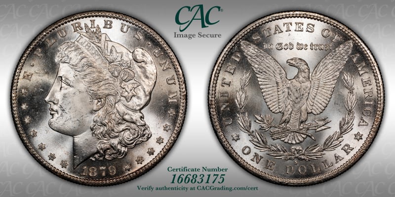 CAC Grading Coin Image Secure