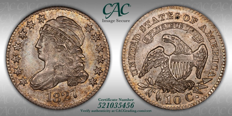 CAC Grading Coin Image Secure