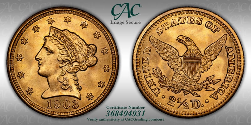 CAC Grading Coin Image Secure