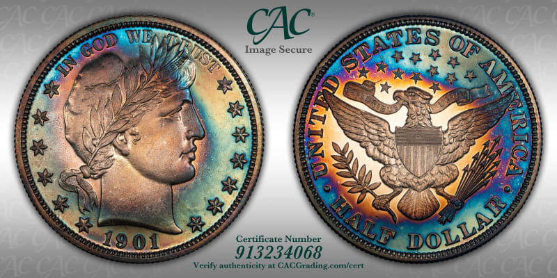CAC Grading Coin Image Secure