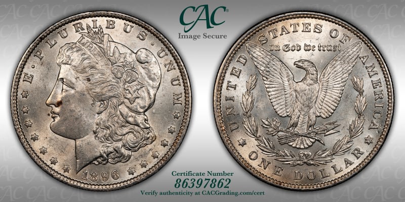 CAC Grading Coin Image Secure