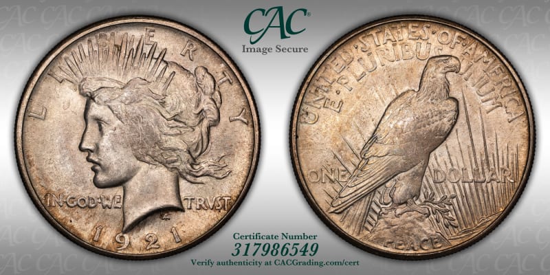 CAC Grading Coin Image Secure