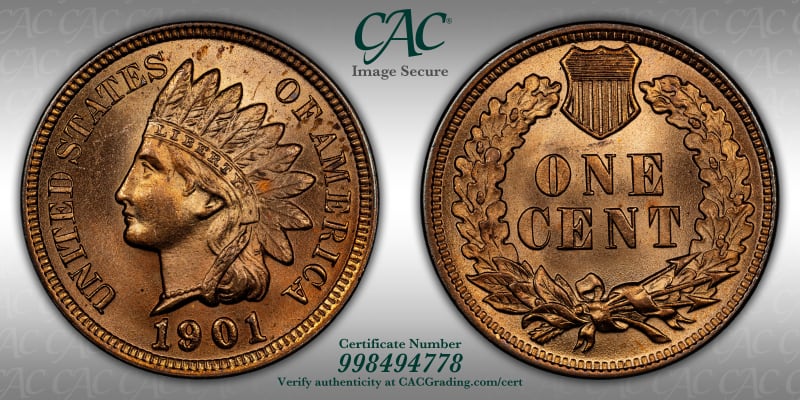 CAC Grading Coin Image Secure