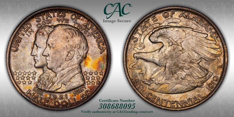 CAC Grading Coin Image Secure