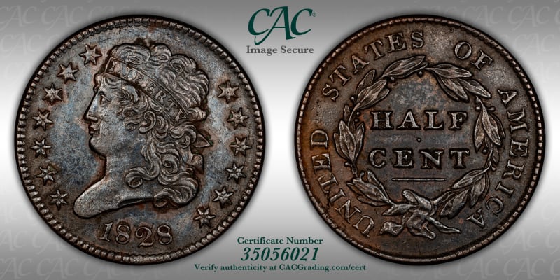 CAC Grading Coin Image Secure
