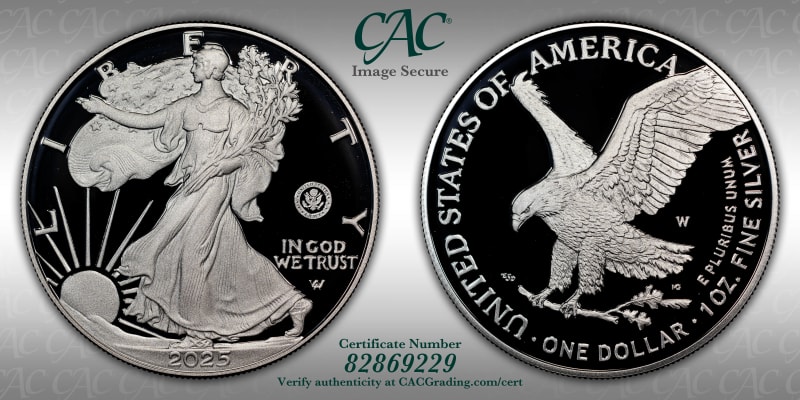 CAC Grading Coin Image Secure