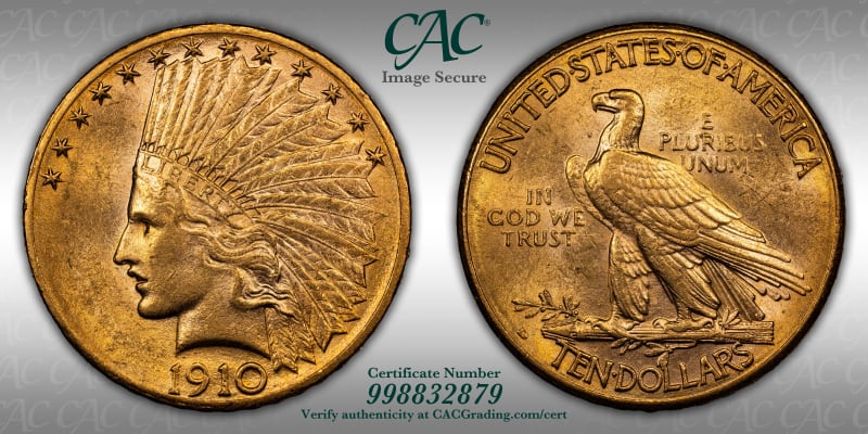 CAC Grading Coin Image Secure