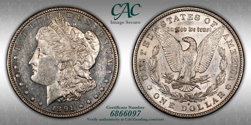 CAC Grading Coin Image Secure