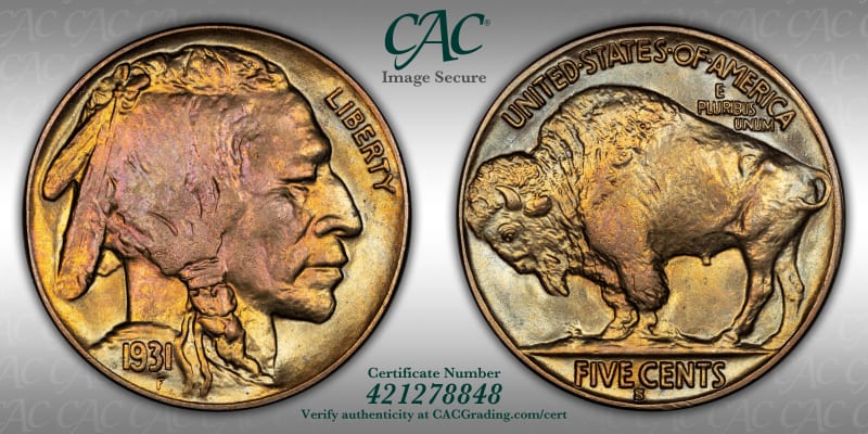 CAC Grading Coin Image Secure