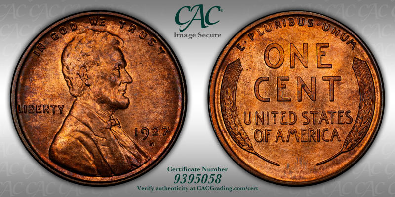 CAC Grading Coin Image Secure