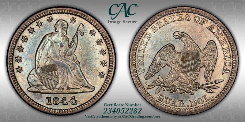 CAC Grading Coin Image Secure