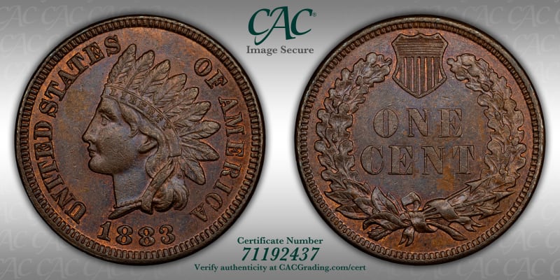 CAC Grading Coin Image Secure