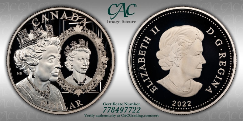 Silver $1 Collector & Bullion, Proof (2008– ) | 2022 Platinum Jubilee ...
