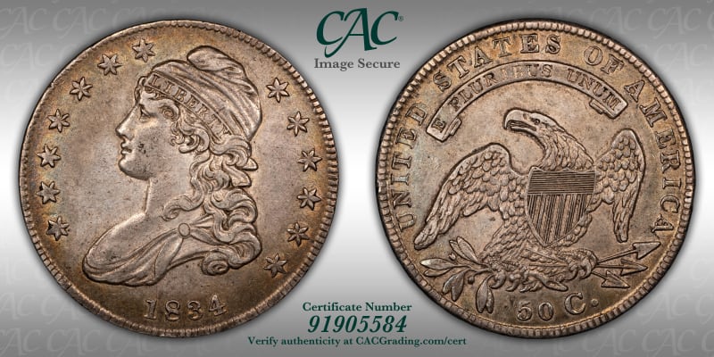 CAC Grading Coin Image Secure