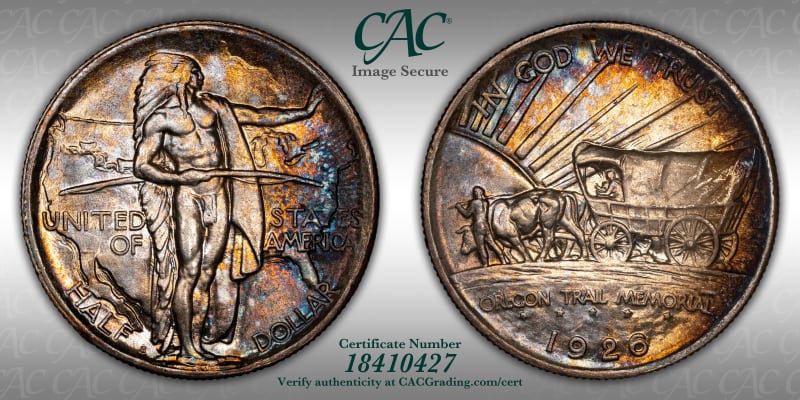 CAC Grading Coin Image Secure
