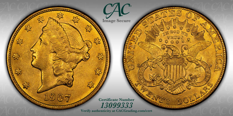CAC Grading Coin Image Secure