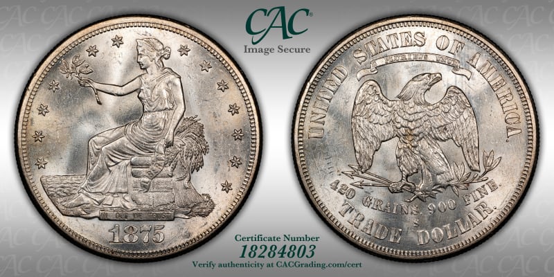 CAC Grading Coin Image Secure