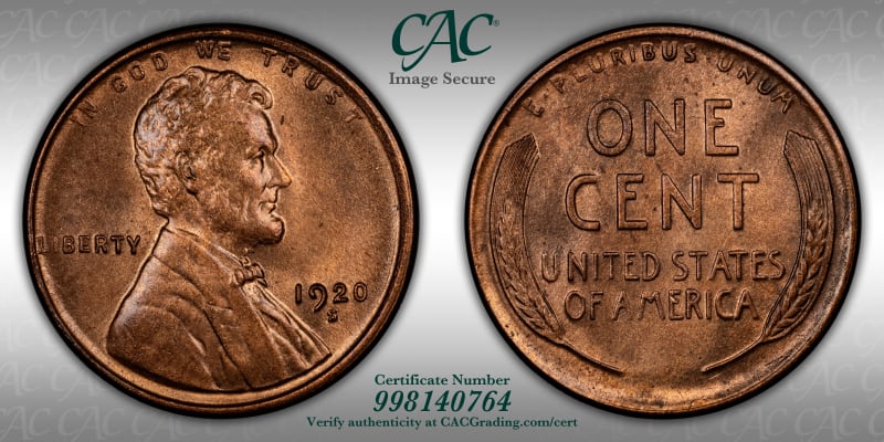 CAC Grading Coin Image Secure