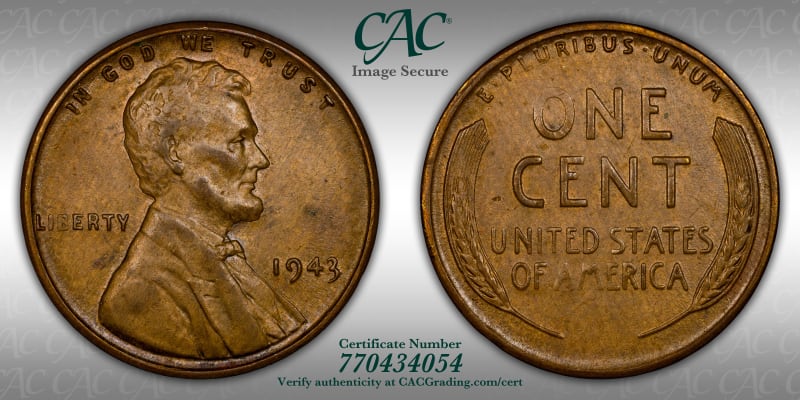CAC Grading Coin Image Secure