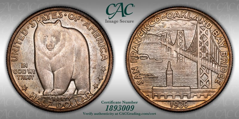 CAC Grading Coin Image Secure