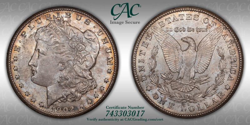 CAC Grading Coin Image Secure