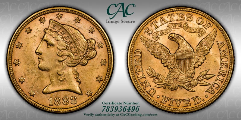 CAC Grading Coin Image Secure